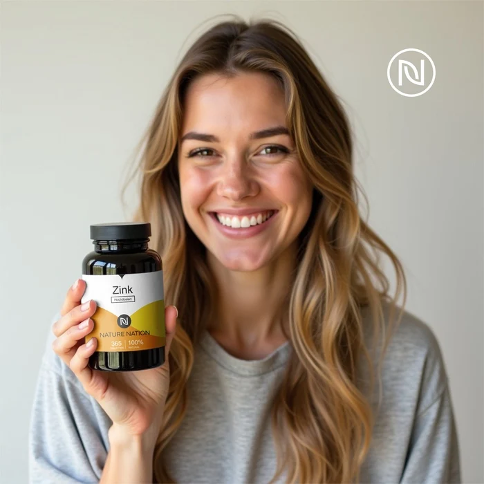 Zink 25mg, 365 Tabletten – Unterstützt Hautbalance, Abwehrkräfte & Zellgesundheit