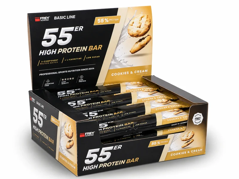 Frey Nutrition - 55er Riegel - Karton 20 x 50g