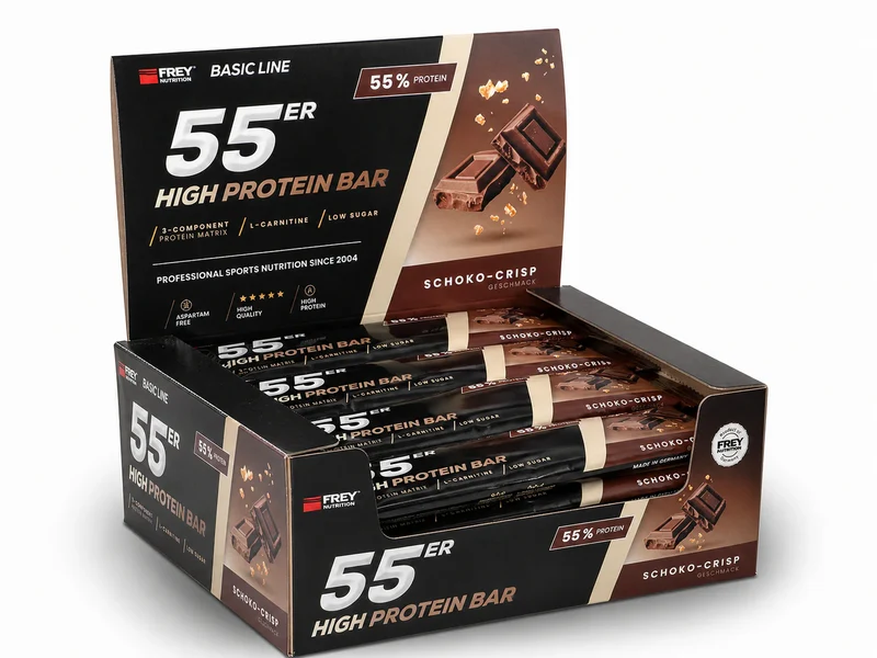 Frey Nutrition - 55er Riegel - Karton 20 x 50g