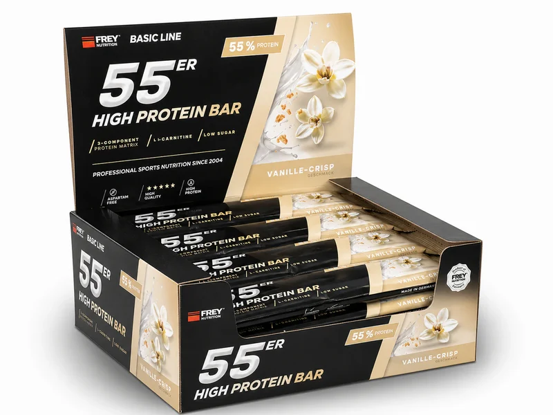 Frey Nutrition - 55er Riegel - Karton 20 x 50g