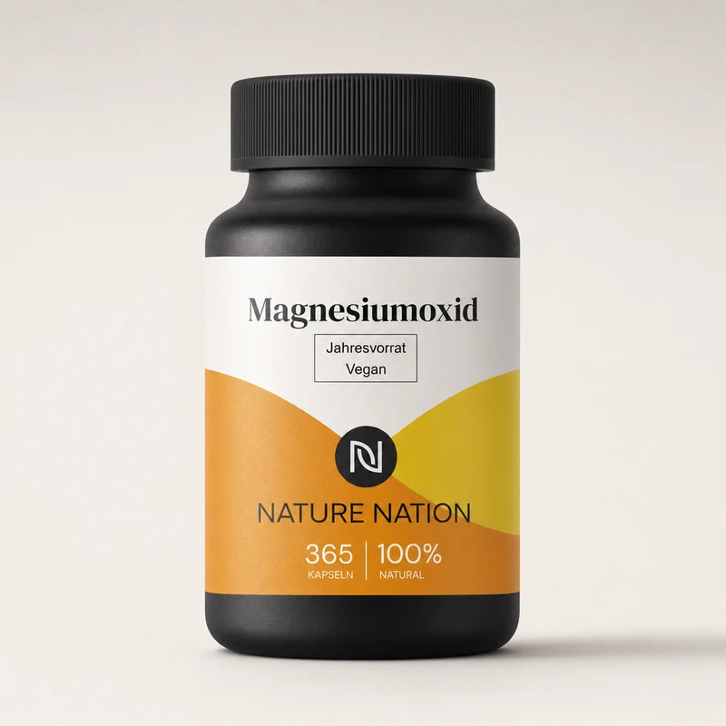 Magnesium 400 mg, 180 Kapseln – Für Muskeln, Nerven & Energie nach fordernden Tagen