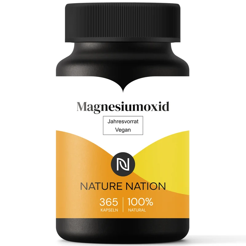 Magnesium 400 mg, 180 Kapseln – Für Muskeln, Nerven & Energie nach fordernden Tagen