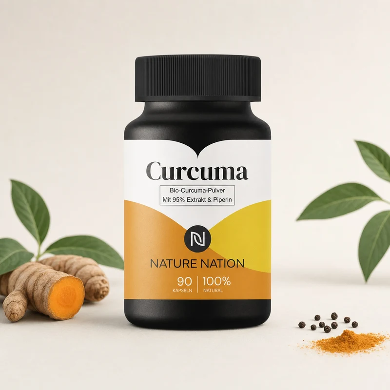 Curcuma + Piperin, 90 Kapseln – Für Zeiten, in denen dein Körper mehr Aufmerksamkeit braucht