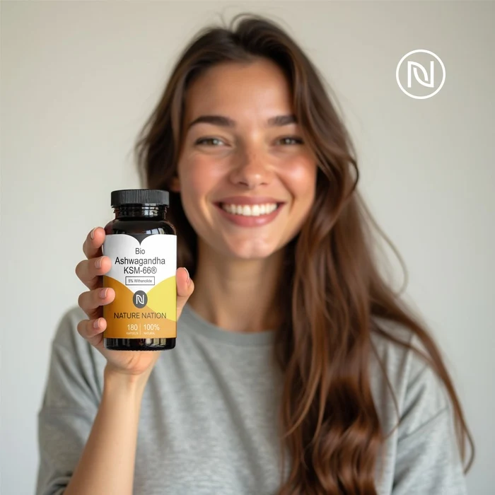 Ashwagandha KSM-66®, 180 Kapseln – Für mehr Ruhe im Kopf & Gelassenheit im Alltag