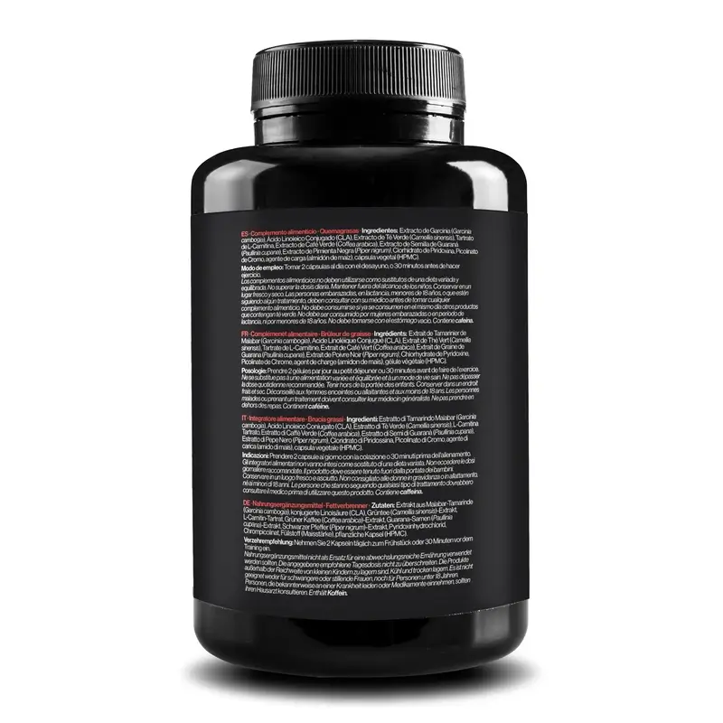 Zenement Fat Burner with Green Tea, L-Carnitine, Yerba Mate, Cla and Green Coffee, 120 vegan capsules