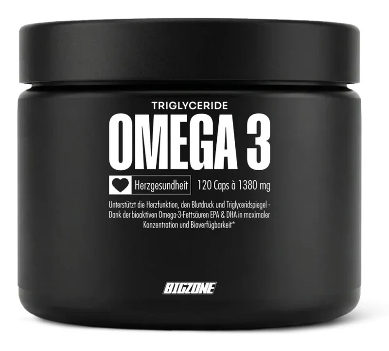 Big Zone - Omega 3 Triglyceride - 120 Kapseln