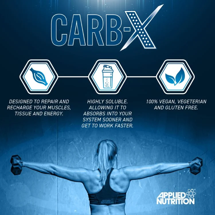 Cluster Dextrin® Carb X Applied Nutrition (1200g)