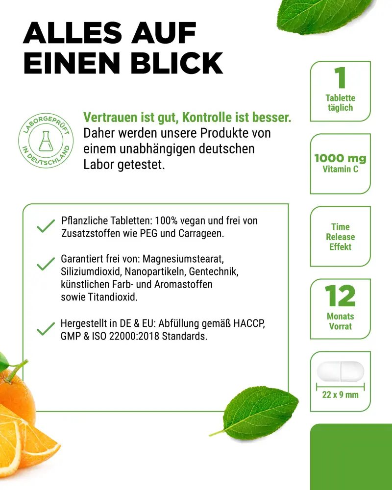 Vitamin C 365 Time Release ( 365 Tabletten a. 1000mg)