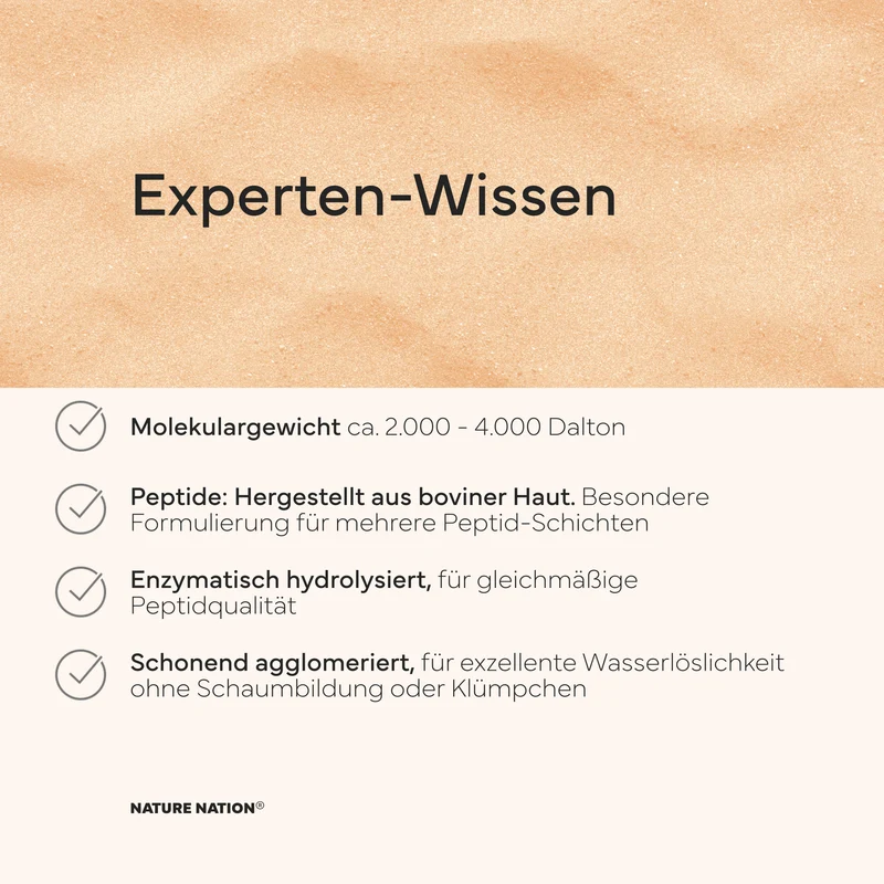 2er-Set Kollagen Pulver Hydrolysat, 450g - 100% Peptide Typ I, II & III, geschmacksneutral & leicht löslich