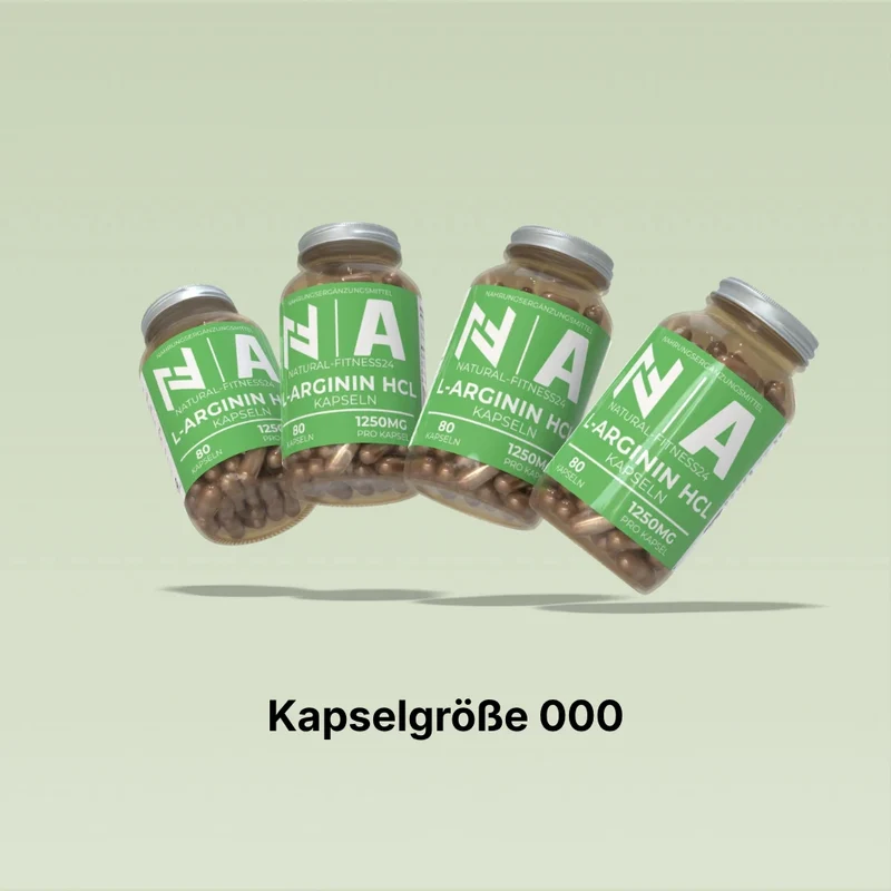 L-Arginin HCL Caps – 80 Kapseln
