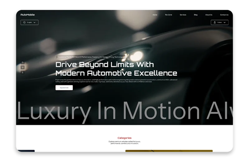 Automobile Shopify Theme