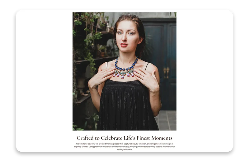 Gemstone - Jewelry Shopify Theme