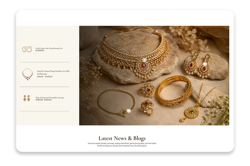 Gemstone - Jewelry Shopify Theme
