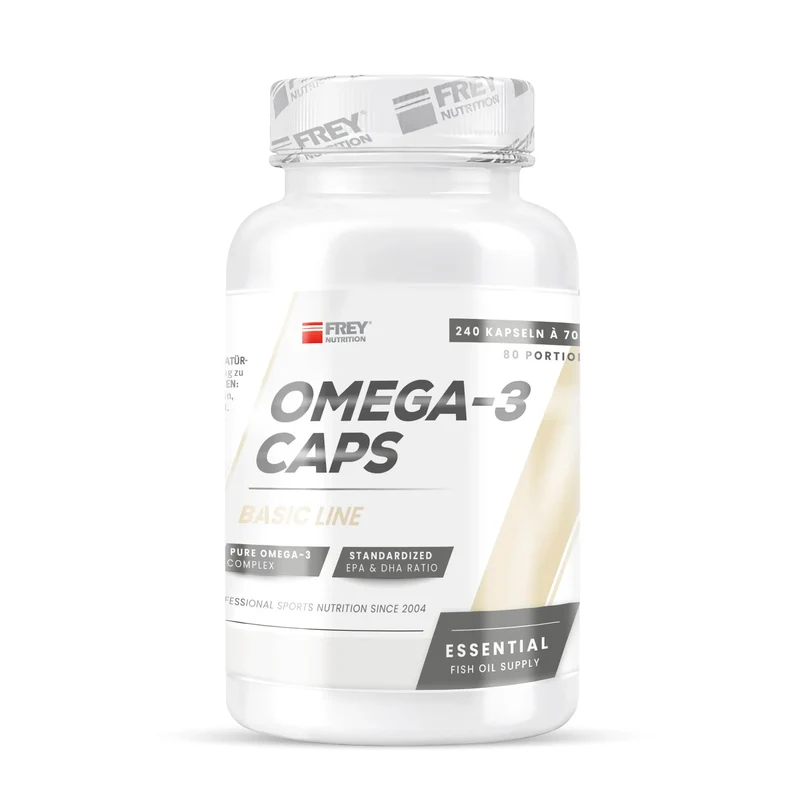 Frey Nutrition - Omega-3 Caps - 240 Kapseln