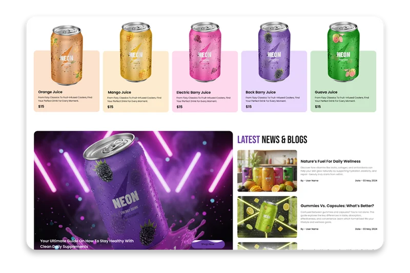 Pulse Food Shopify Theme