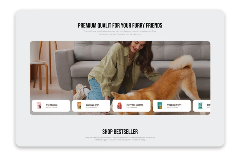 Petzen - Pet Shopify Theme