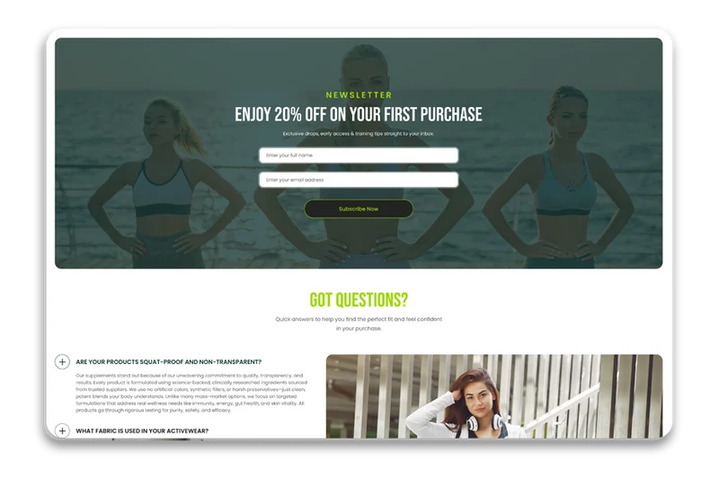 Evolve - Sportswear Shopify Theme