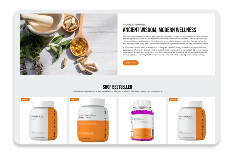 Zeal – Supplement Shopify Theme