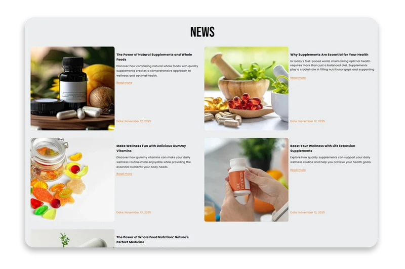 Zeal – Supplement Shopify Theme