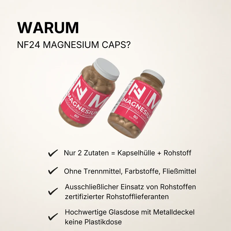 Magnesium Bisglycinat 80 Kapseln