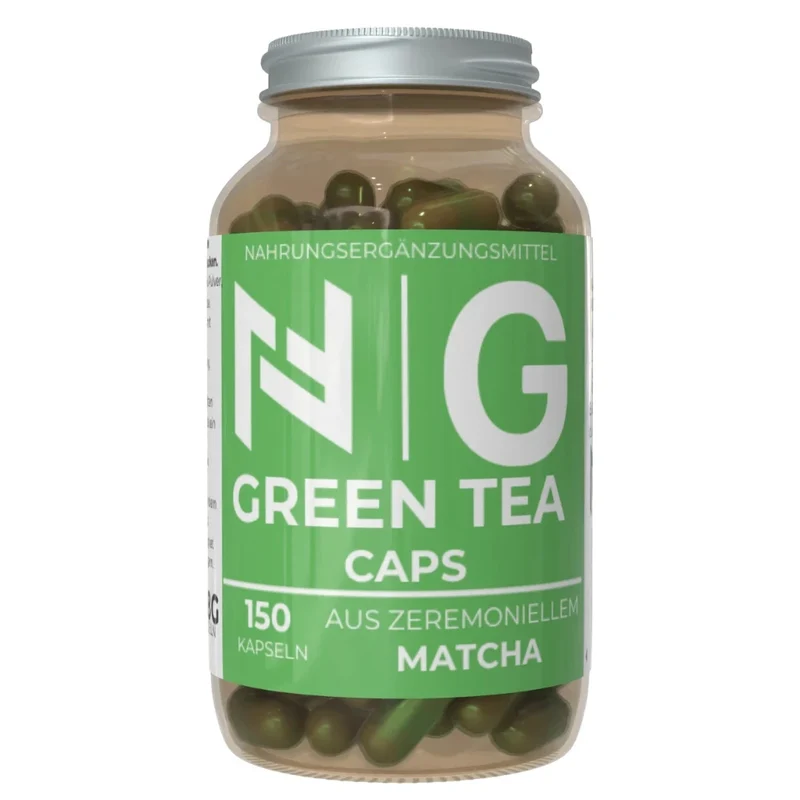 Green Tea Caps aus Matcha 150 Kapsel