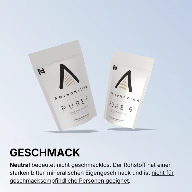 Aminomazing PURE EAA Pulver – 1Kg | Neutrale EAAs - essentielle Aminosäuren