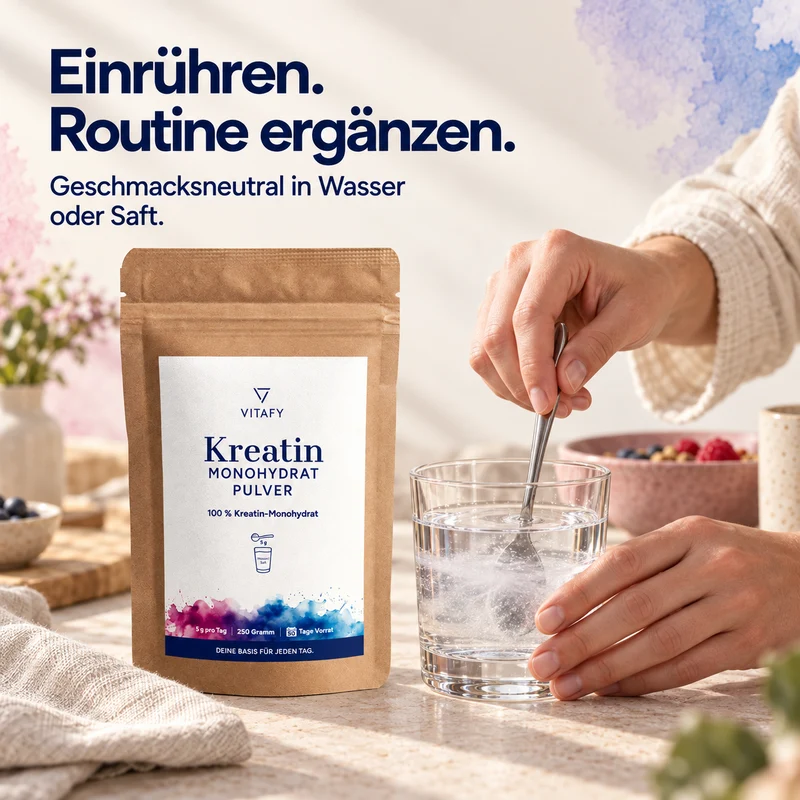 100% Kreatin Monohydrat Pulver (250g)