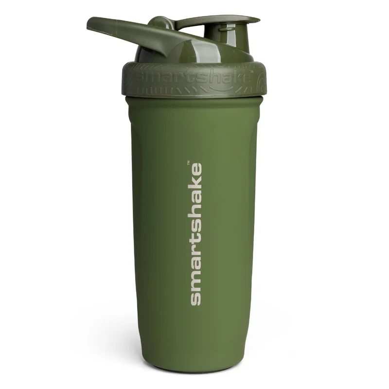 Protein Shaker aus Edelstahl – 700 ml | Schwarz, Olive oder Weiss