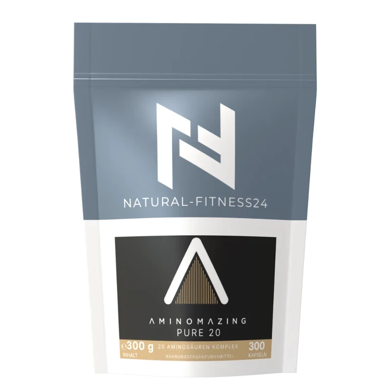 Aminomazing Pure 20 – Alle 20 proteinogenen Aminosäuren 300 Kapseln
