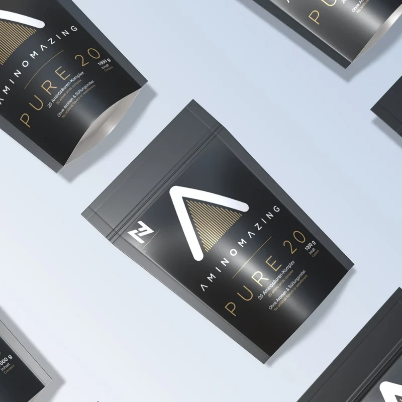 Aminomazing Pure 20 – Alle 20 proteinogenen Aminosäuren Pulver, 1000g