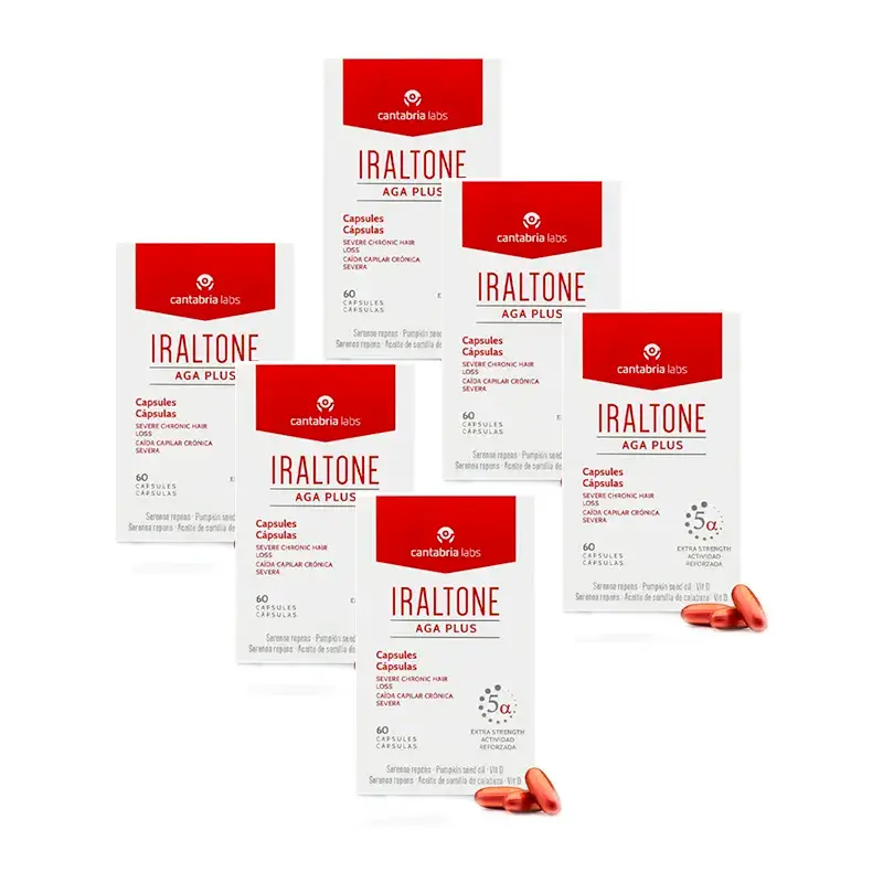 Iraltone Aga Plus, Pack 6 x 60 Capsules