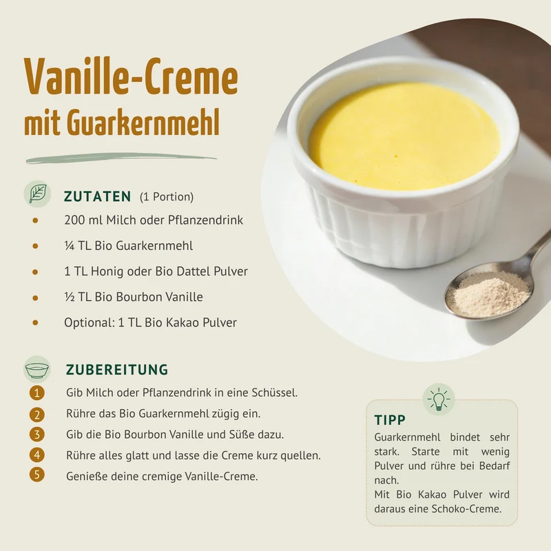 Bio Guarkernmehl (500g)