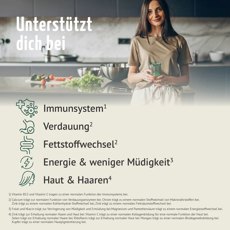 Greens & Glas-Trinkflasche Set