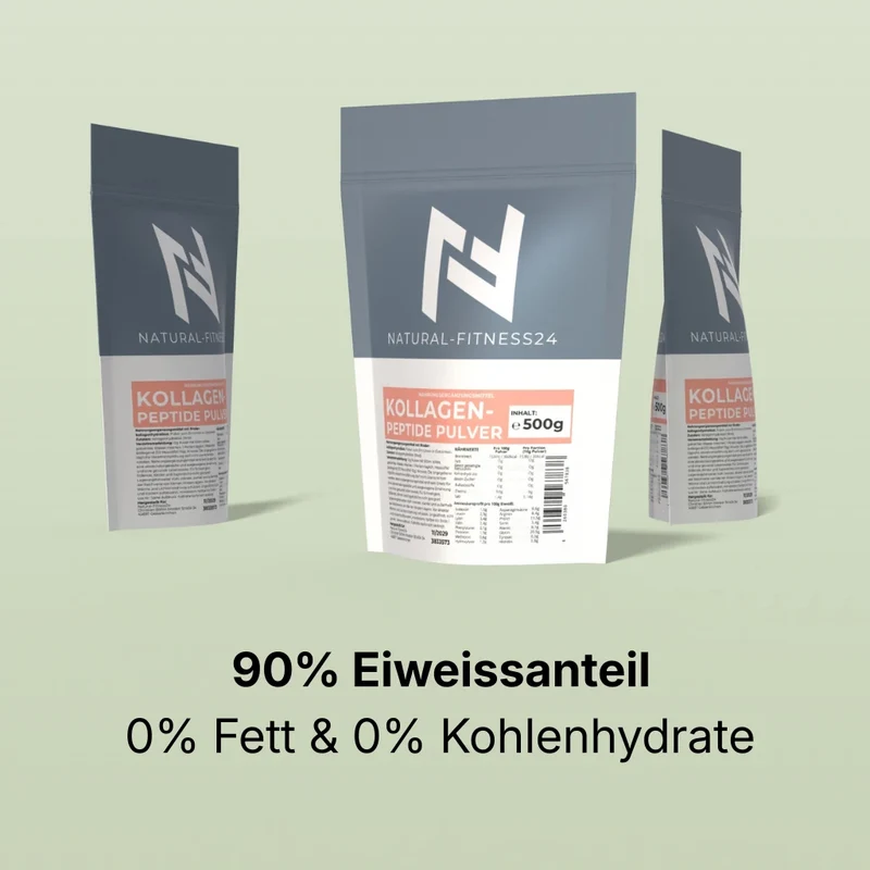 Kollagen Peptide Pulver 500g – Kollagenhydrolysat