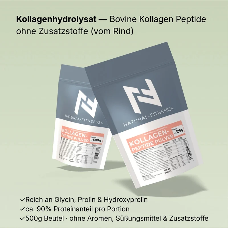 Kollagen Peptide Pulver 500g – Kollagenhydrolysat