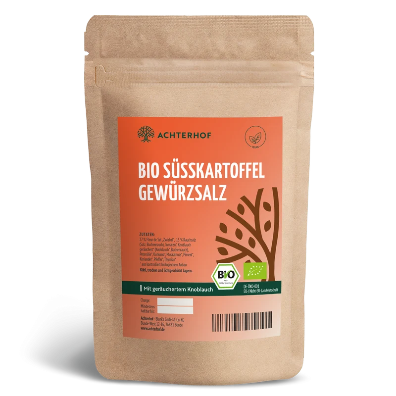 Bio Süßkartoffel Gewürzsalz (250g)