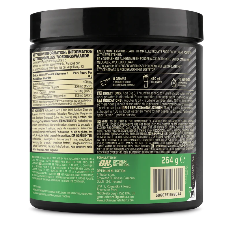 Electrolyte Powder (264g)