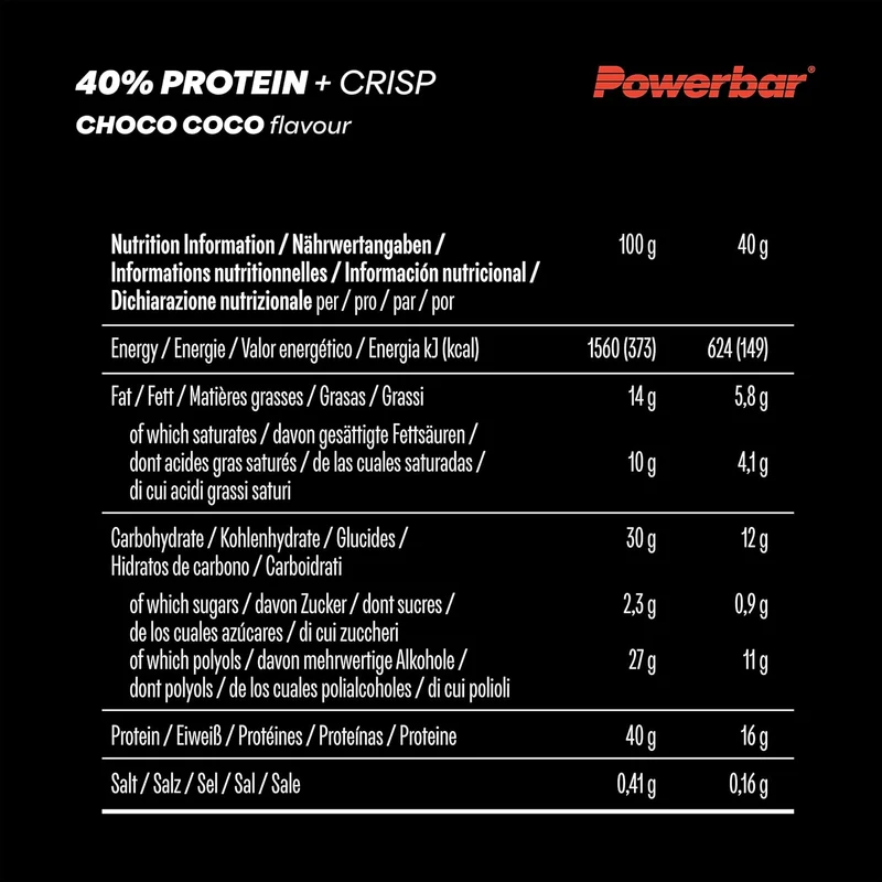 40% Protein+ Crisp (12x40g)