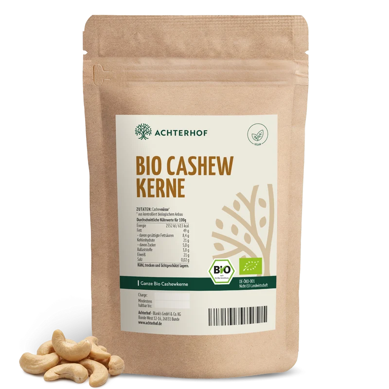 Bio Cashewkerne ganz (500g)