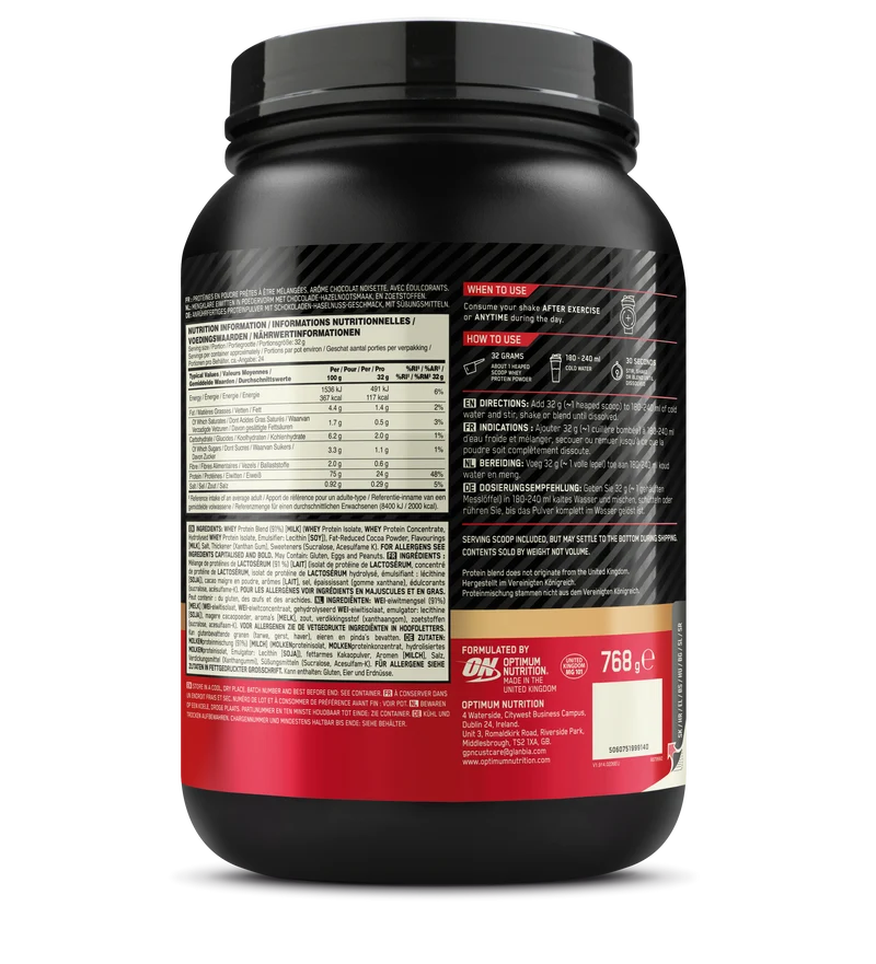 100% Whey Gold Standard (780g)
