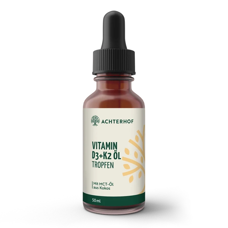 Vitamin D3+K2 Öl Tropfen (50ml)