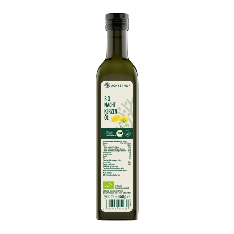 Bio Nachtkerzenöl (500ml)