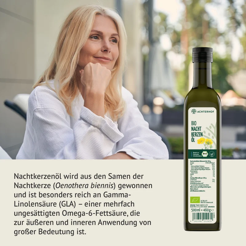 Bio Nachtkerzenöl (500ml)
