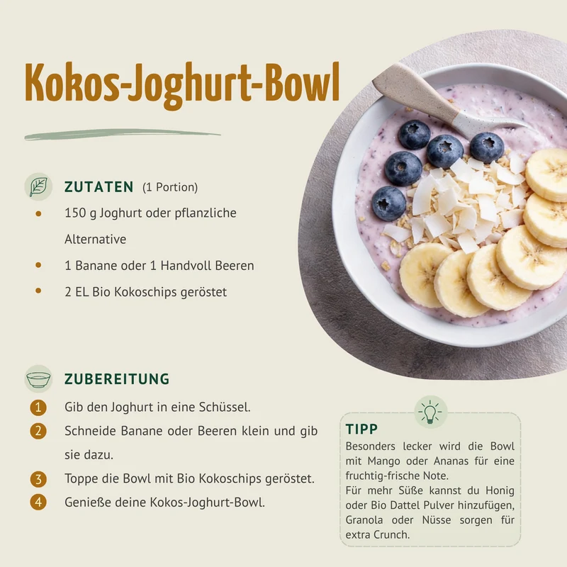 Bio Kokoschips geröstet (1000g)