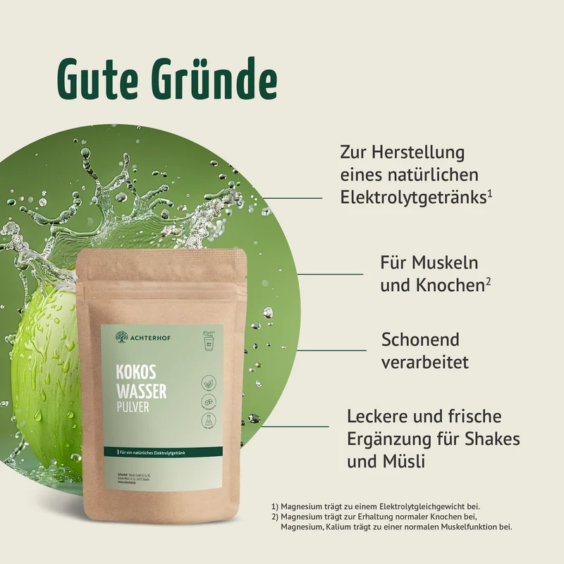 Kokoswasser Pulver (250g)