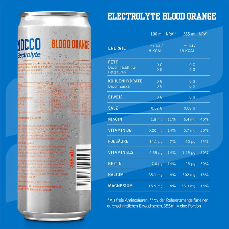 NOCCO Electrolyte (24x355ml)