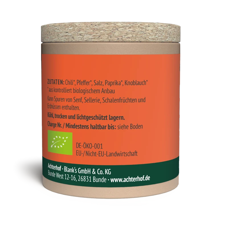 Bio Feuer & Flamme Gewürzzubereitung (60g)
