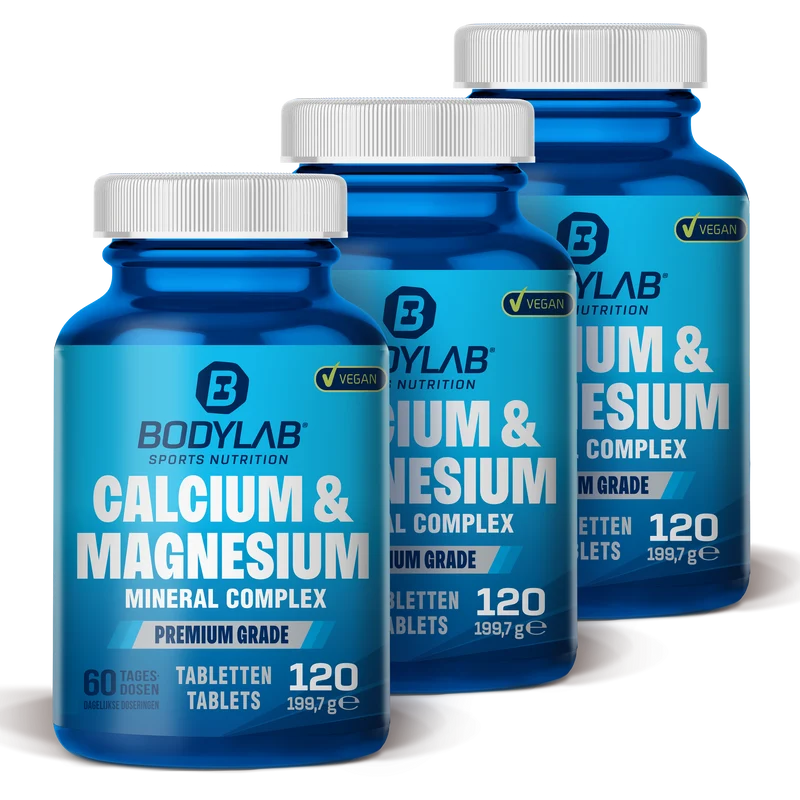3 x Calcium & Magnesium Complex (120 Tabletten)