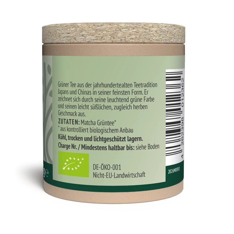 Bio Matcha Grüntee Pulver (50g)
