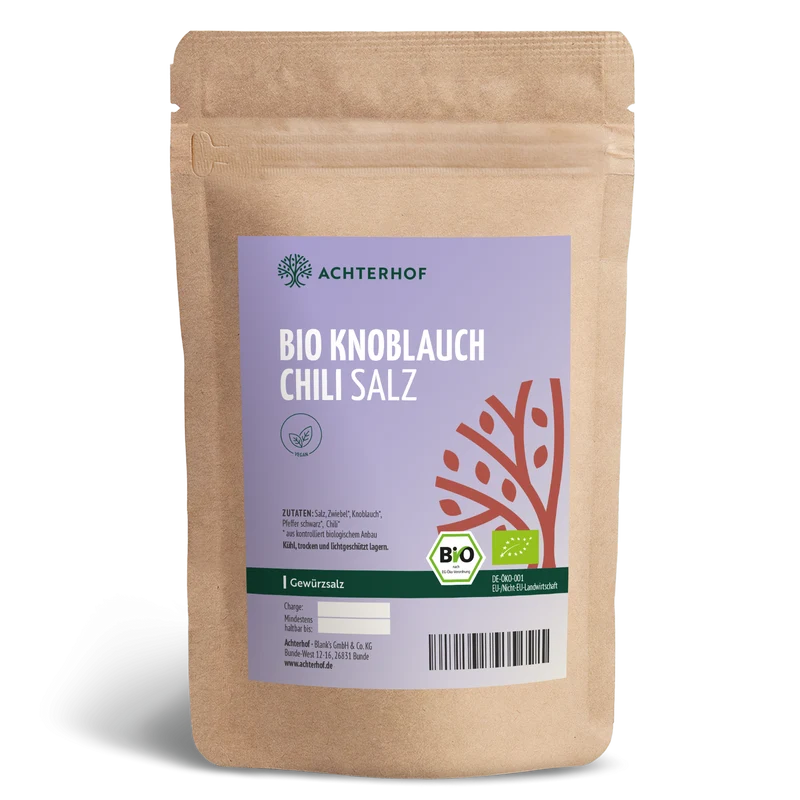 Bio Chili Knoblauch Salz (100g)